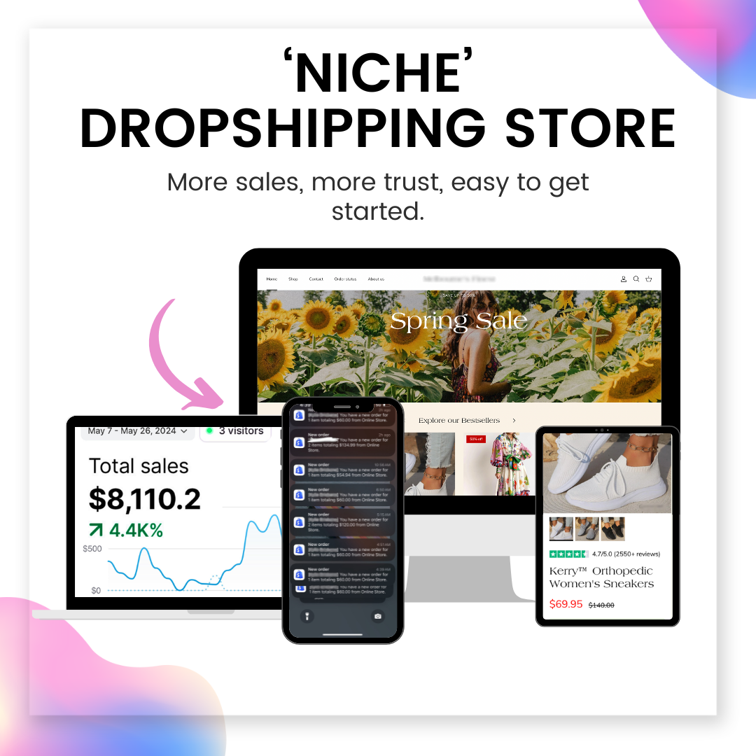 'Niche' Shopify Dropshipping Store